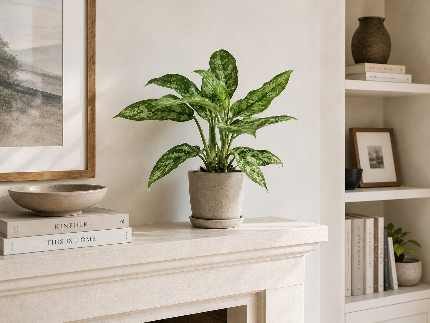 Aglaonema Maria, o Chinese Evergreen in vaso da Ø 12 cm